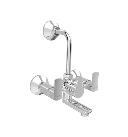 Bath and Shower Mixer 2 in 1 with Provision for Overhead Shower