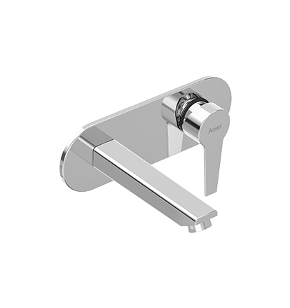 Exposed Part for Wall Mounted Single Lever Basin Mixer with Operating Lever (Compatible with FUNIP 101005)