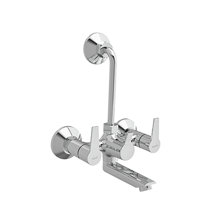 Bath and Shower Mixer 2 in 1 with Provision for Overhead Shower