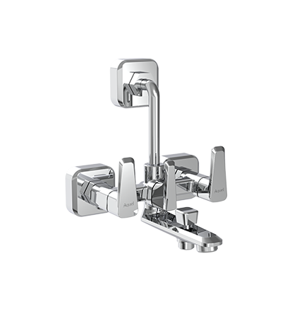 Bath and Shower Mixer 3 in 1 with Provision for Hand Shower and Overhead Shower