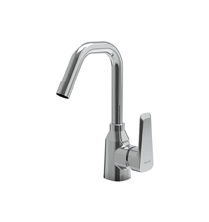 Single Lever Sink Mixer Swinging Spout Table Mounted