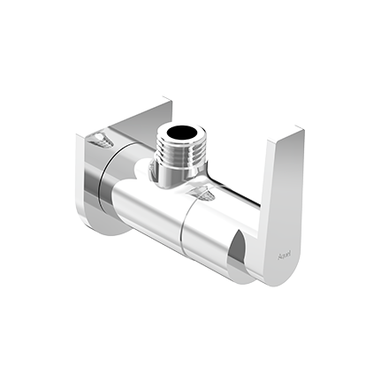 Angular Stop Cock with Flange