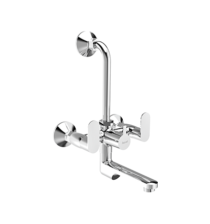 Bath and Shower Mixer 2 in 1 with Provision for Overhead Shower