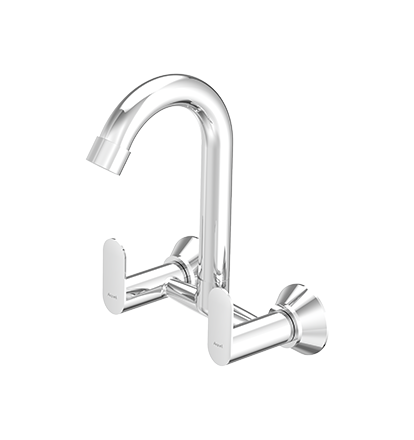 Sink Mixer with Swinging Spout Wall Mounted