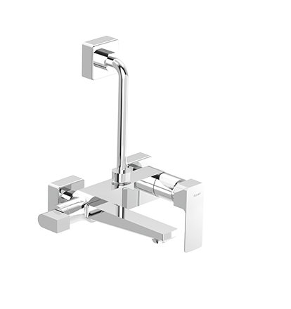 Single Lever Bath and Shower Mixer 3 in 1 with Provision for Hand Shower and Overhead Shower