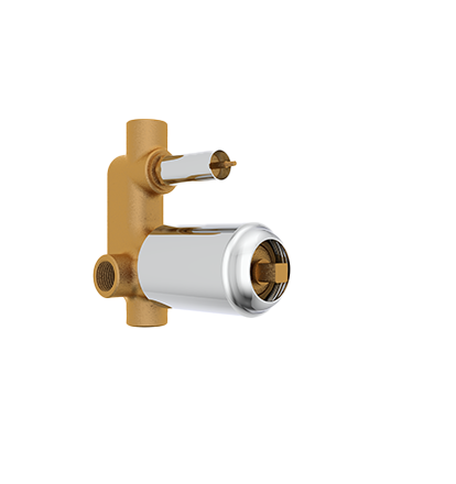 Concealed Body for Single Lever Diverter high flow -45mm Cartridge