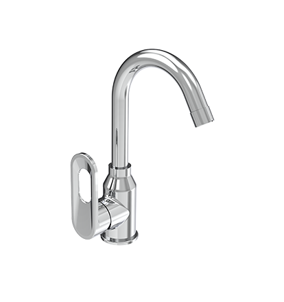 Single Lever Sink Mixer Swinging Spout Table Mounted